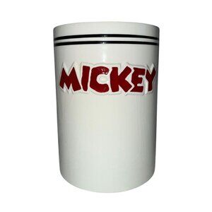 Vintage Disney Friends Mickey Mouse Peek A Boo Canister Bottom Replacement White